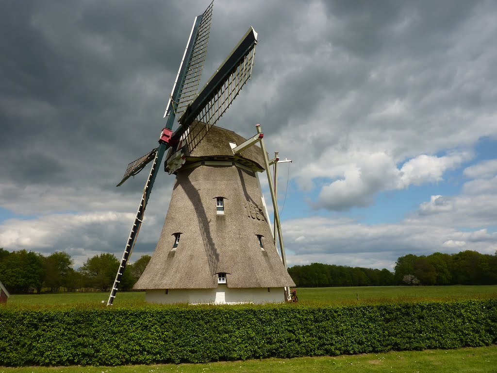 Windmühle 9484 TE Oudemolen, Niederlande by Klaus Heyna