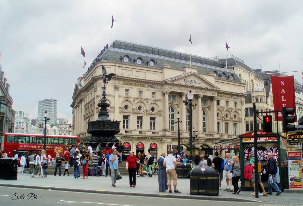 Piccadilly Circus. London, England. by Sille Bliss