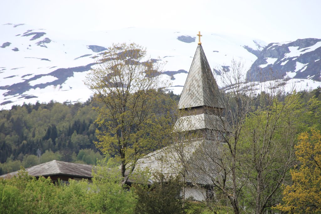 Norheimsund. Church. by Odd Haldorsen