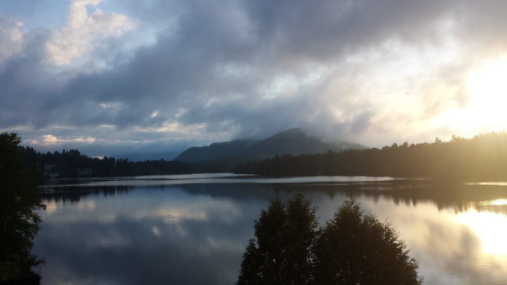 Mirror Lake from Golden Arrow by Wilson Longdaue