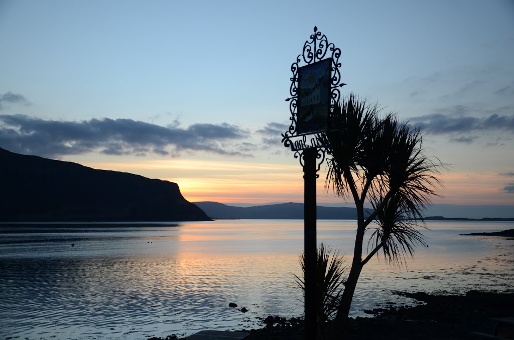 Sunset from Stein by I. G Haggarty