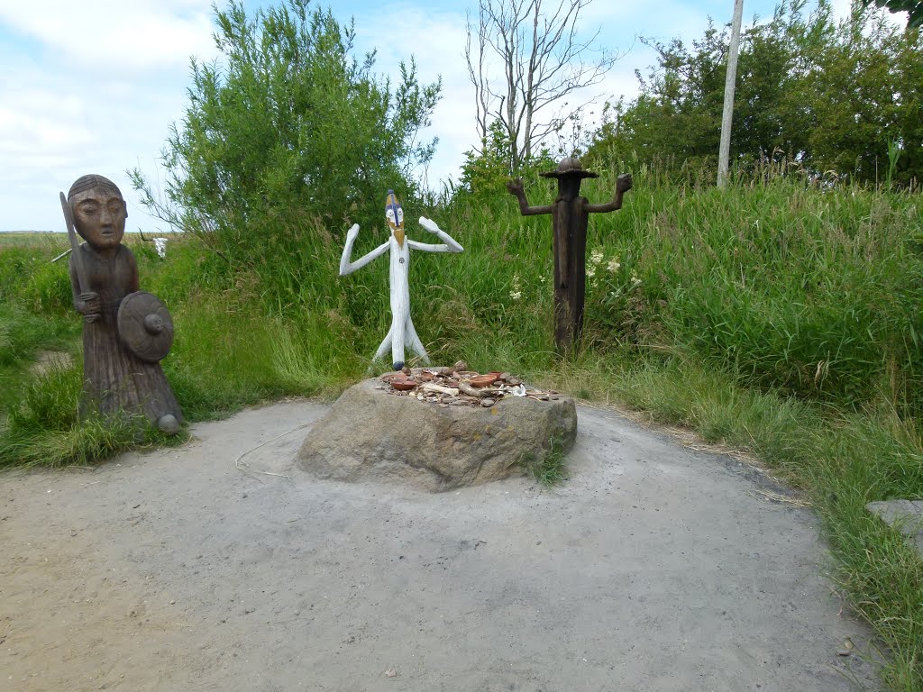 Opferplatz im Vikingermuseum by superhillu