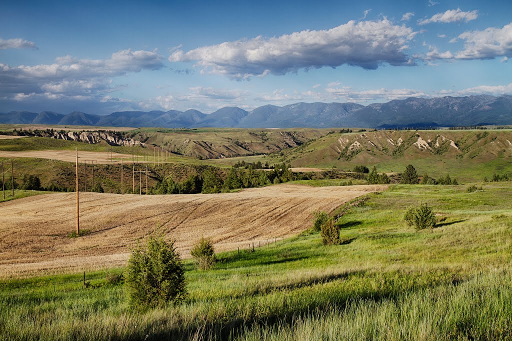 Mission Mountains from Irvine Flats ...06.12.15.©.rc by Richard Campbell