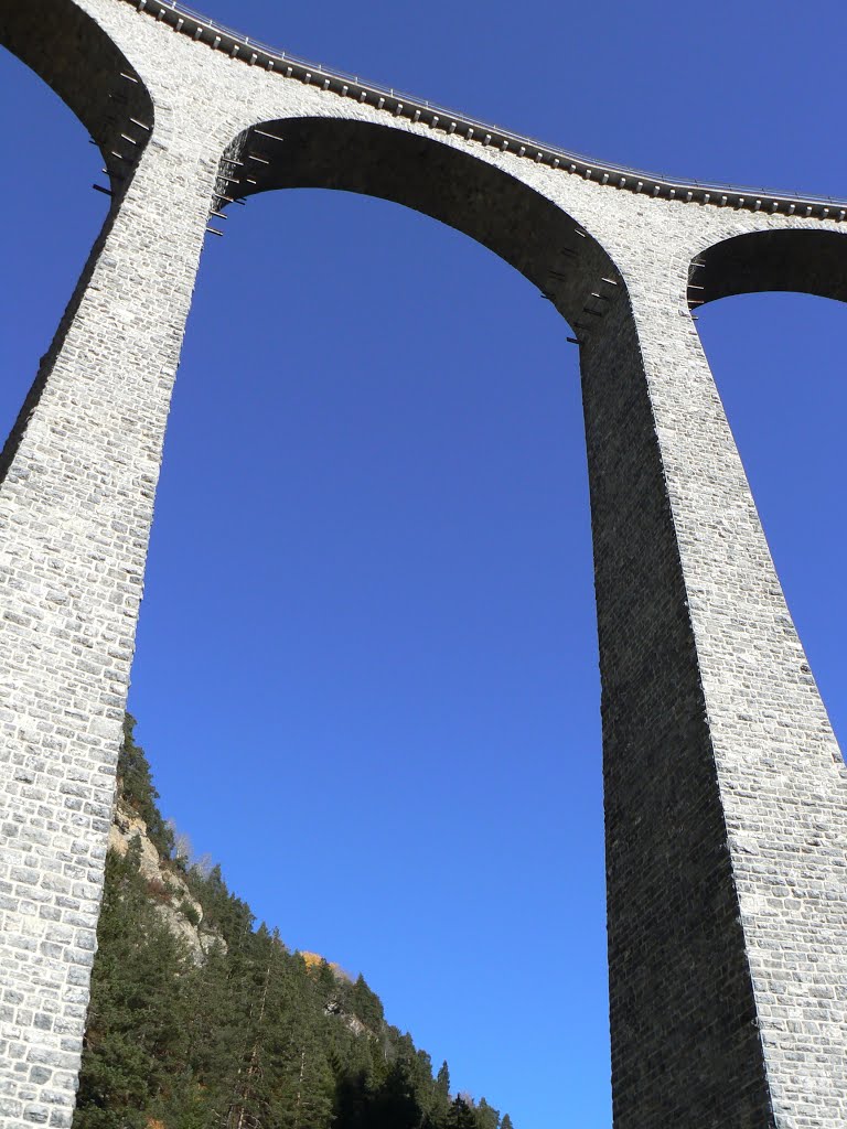 Landwasserviadukt, Svájc by Balázs Hornyák