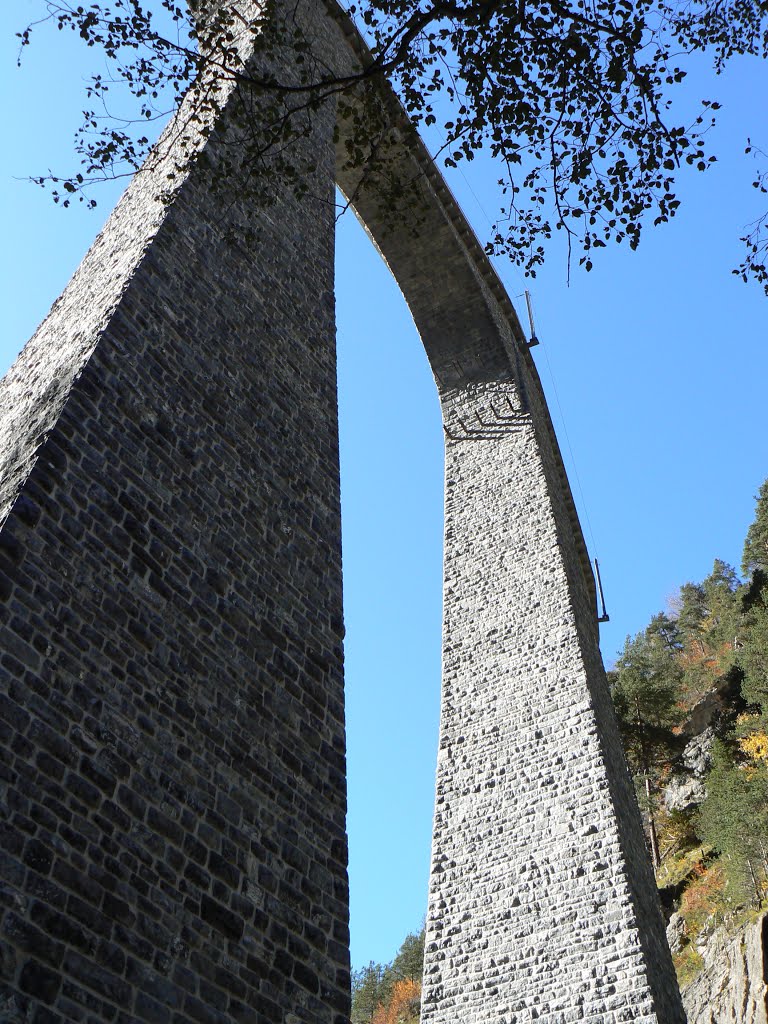 Landwasserviadukt, Svájc by Balázs Hornyák