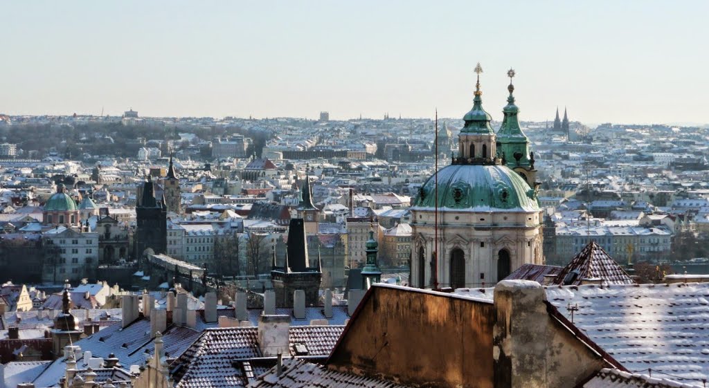 Praha, view from Castle by Jillipp