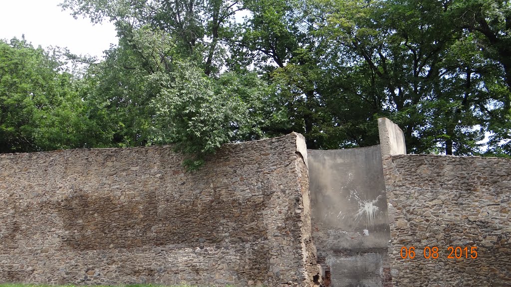 Dzierżoniów (niem. Reichenbach im Eulengebirge) – miasto Polsce. Mury miejskie by Andrzej Wacławek