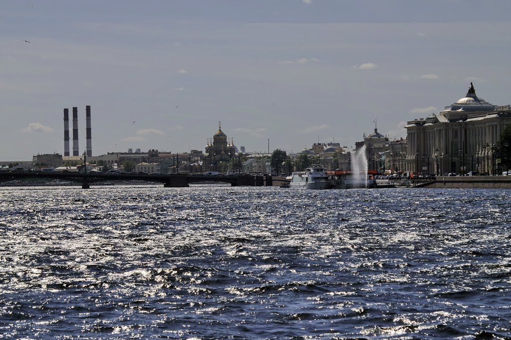 Vasileostrovsky District, St Petersburg, Russia by Sergey Bulanov