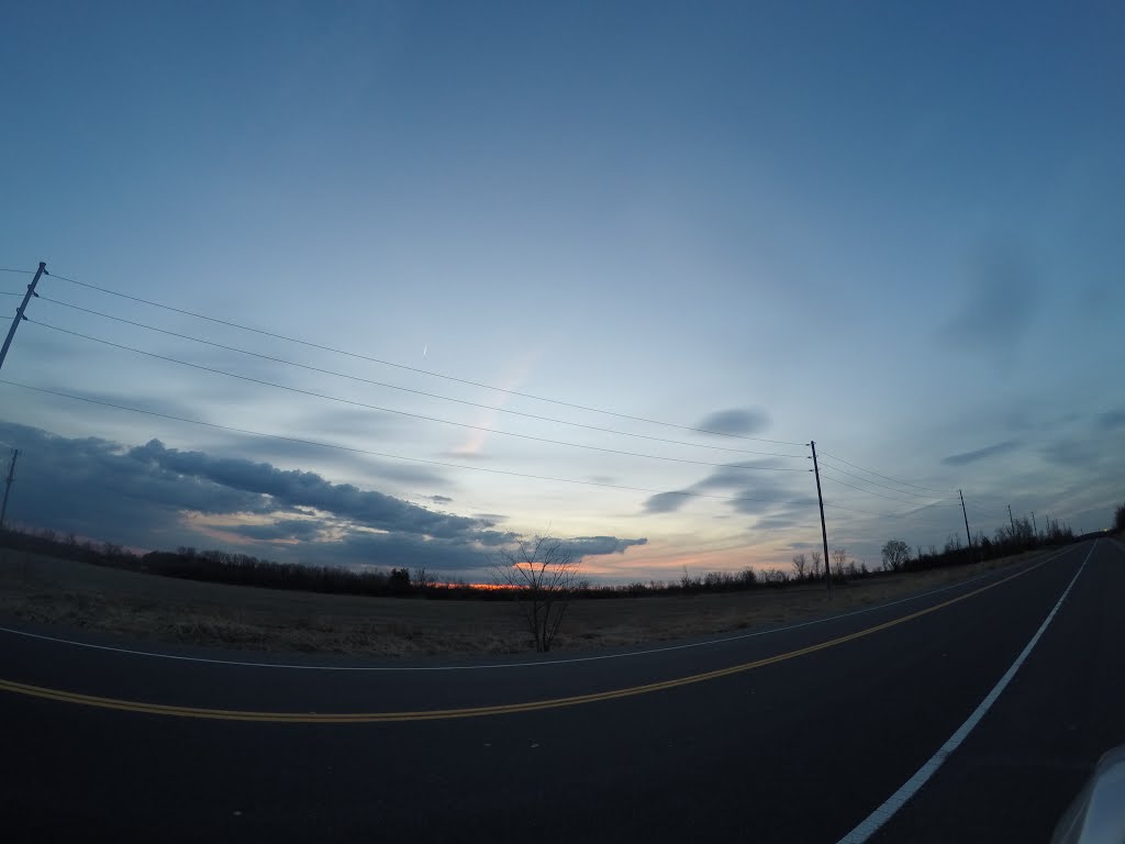 Sunset , Markham , Ontario , Canada by Adel Girgis