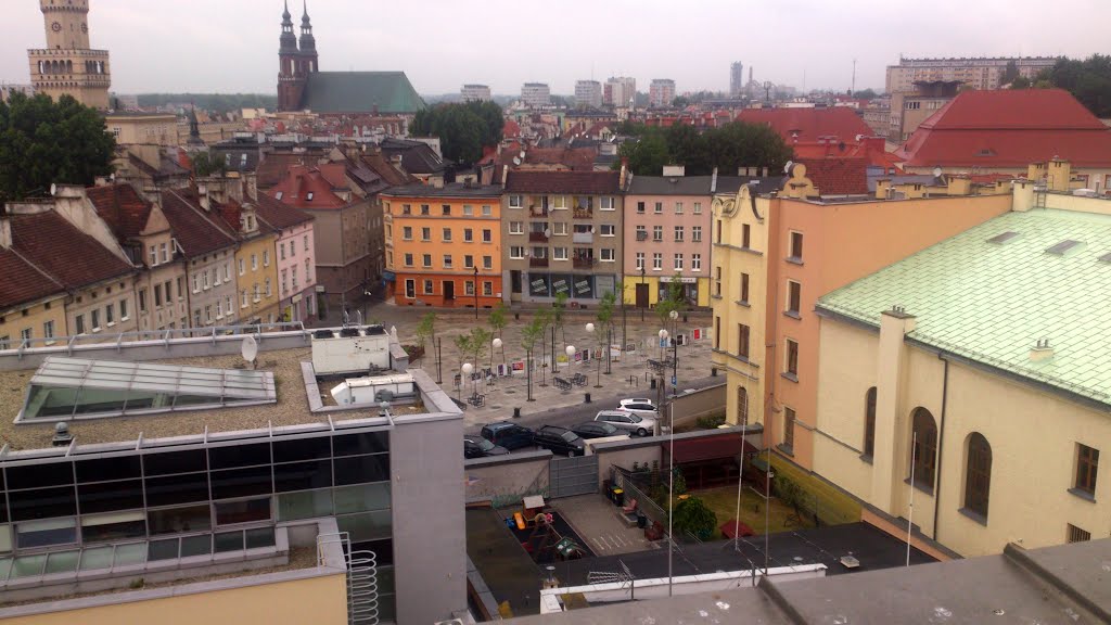 Opole z dachu PZU 15.06.2015 by Wiesław Popławski