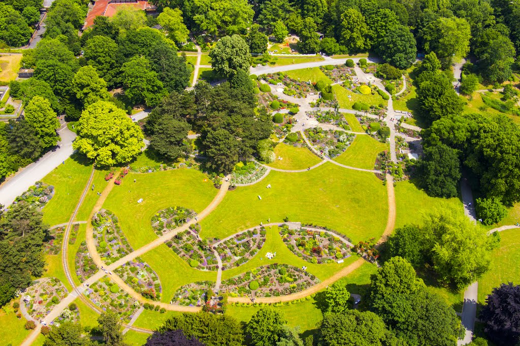 Blick vom Florianturm auf den Westfalenpark by Swisstec93