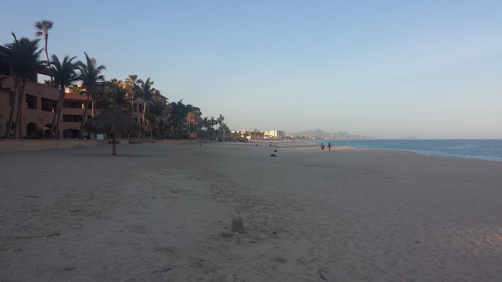 Beach at Bel Air Resport toward hotel zone by David Nagy