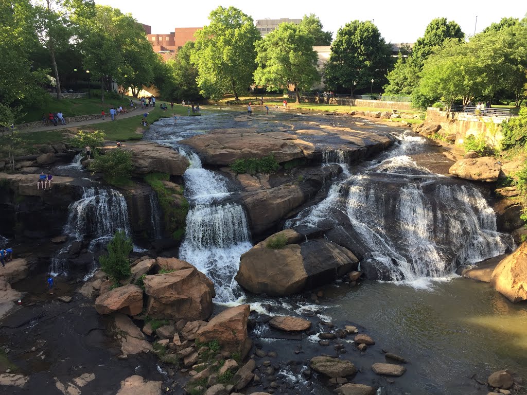 Falls Park, Greenville, SC by daffordile