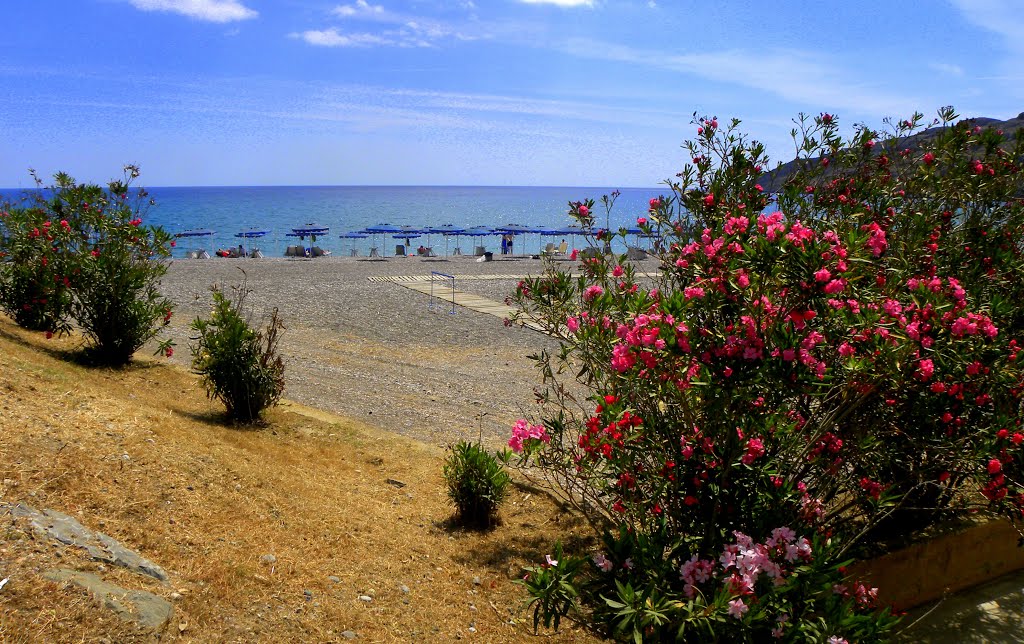 Lindos Bay (Beach) by Heinz Klier