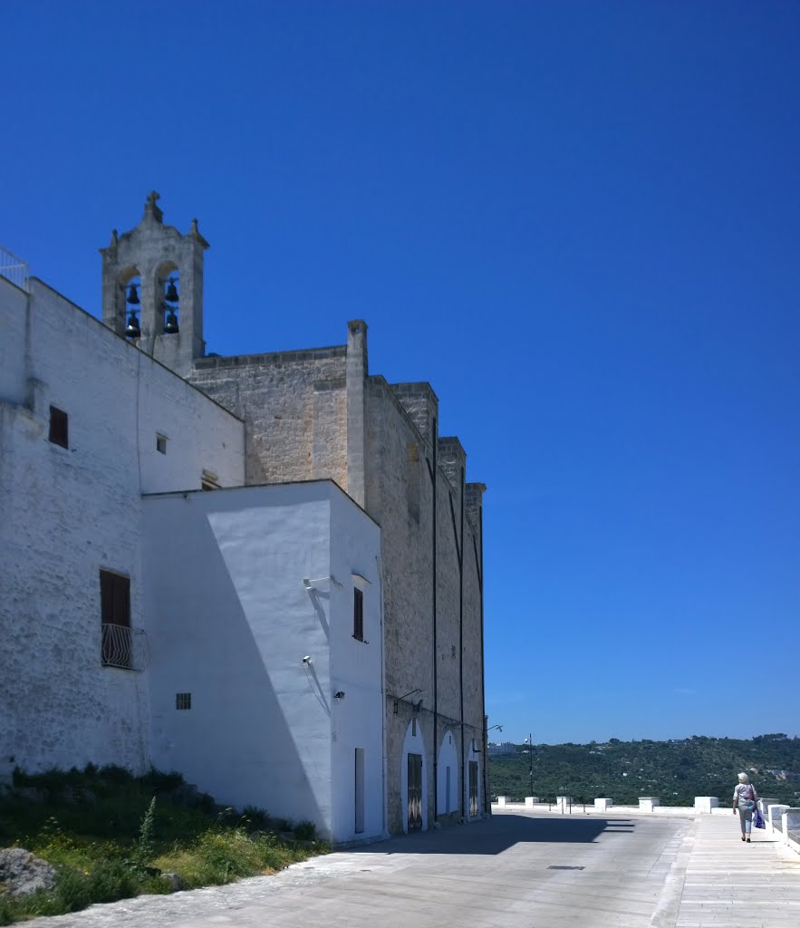 Chiesa di Santa Maria della Stella in the Wall of Ostuni (Brindisi), Apulia, Italy. by Hans R. van der Woud…