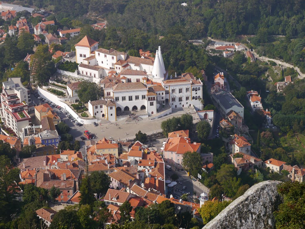 Sintra vue d'en haut by donatienne trichet