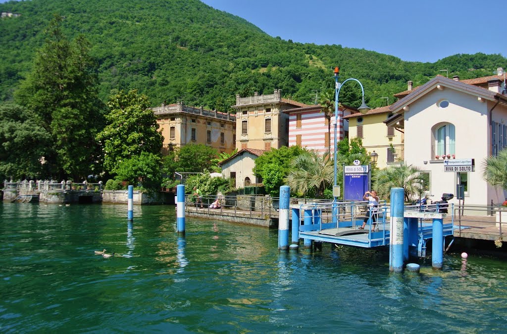 Lac d'Iséo - Riva di Solto by C- CHRIS