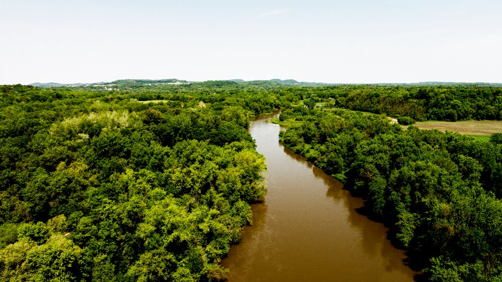 Red Cedar River by Aaron Carlson