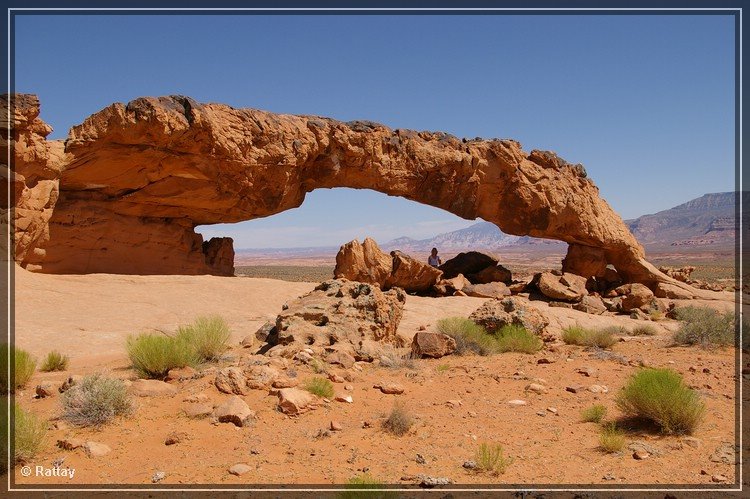 Sunset Arch, Grand Staircase Escalante N.M. by rattays.de