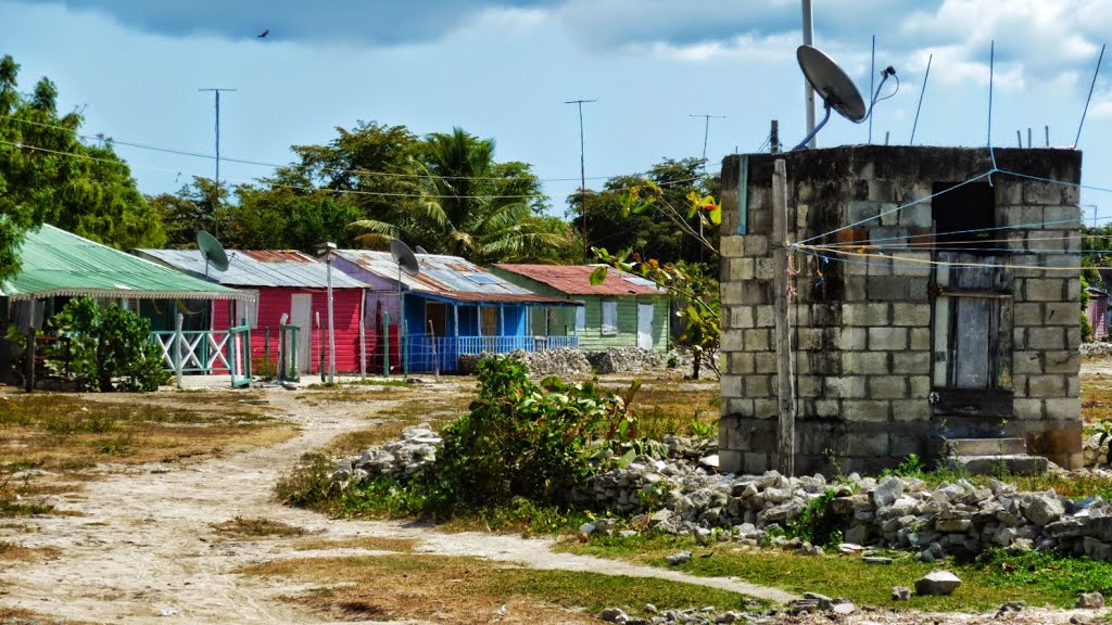 Village on Isla Saona by Jillipp