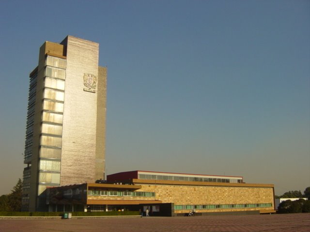 Torre de Rectoría, UNAM - Mario Pani, Enrique del Moral by Mario Rosado