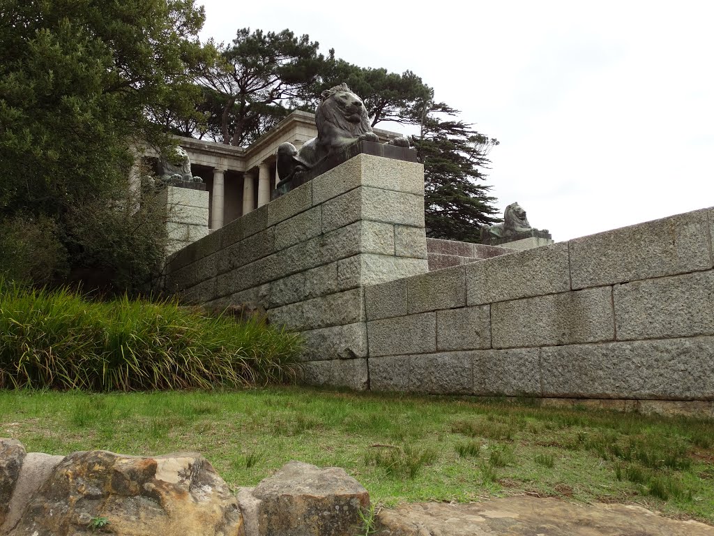 Rhodes Memorial on a Winters Day in Cape Town by Adrian Earp