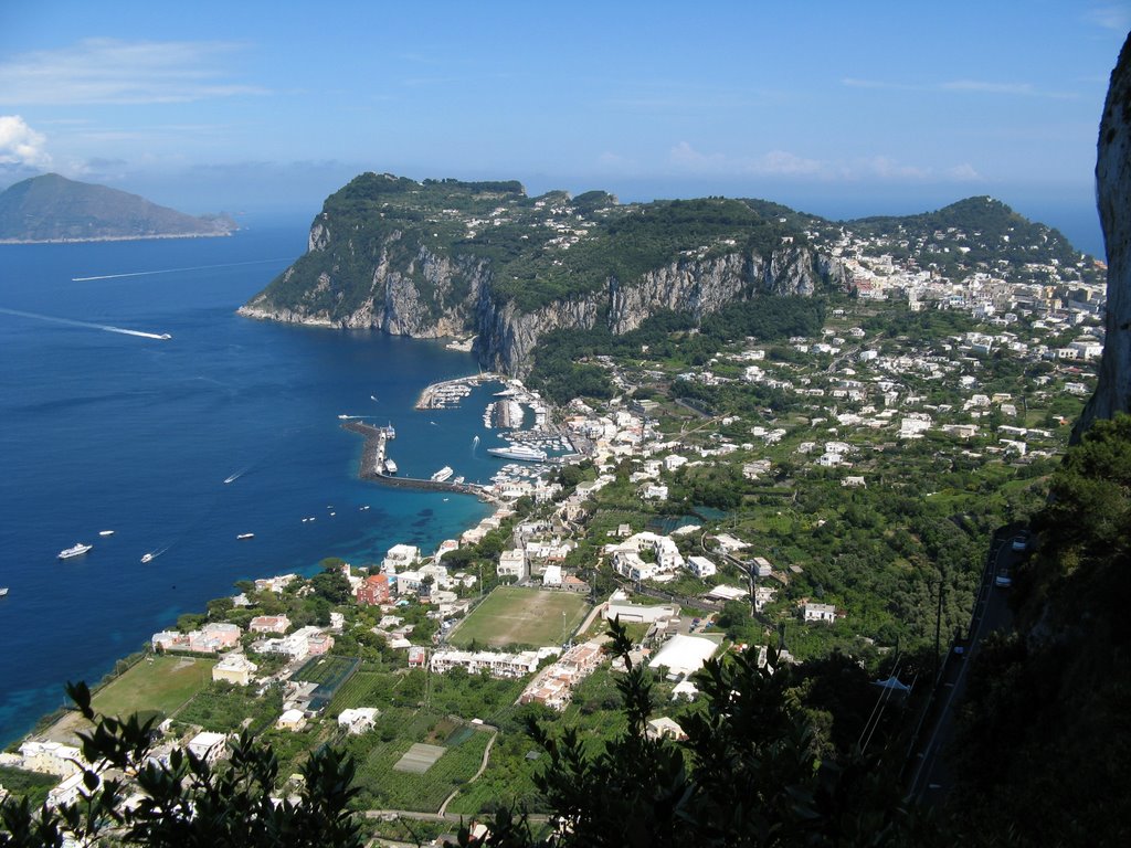 Capri mit Marina Grande by nerosbilder