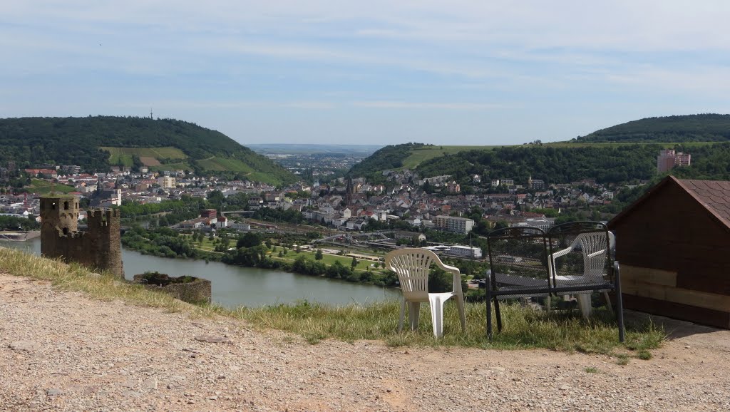 Blick vom Rastplatz by Frank Frankenstein