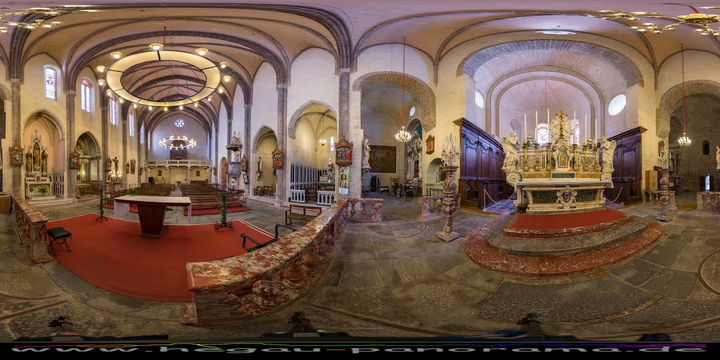 360° Abteikirche in Caunes Minervois 5 by Peter Stein