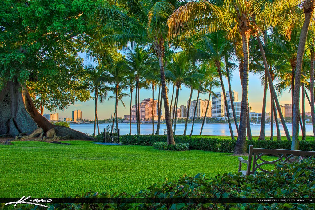 Palm Beach Island at Flagler Museum West Palm Beach Florida by Kim Seng