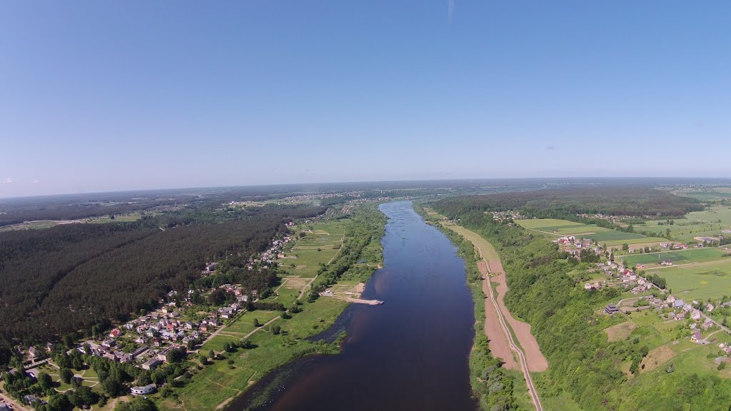 Above Nemunas river at Netonys, Kaunas reg. by Alfas.Pliura