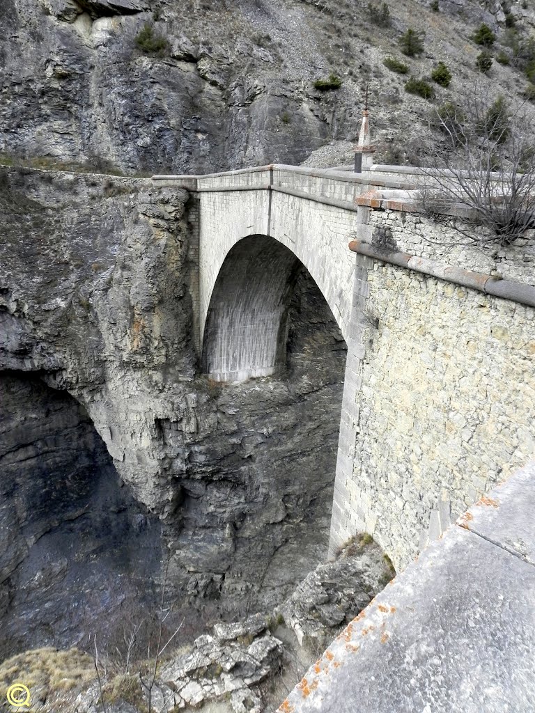 Briançon - Pont d'Asfeld by Claudio Quaglia