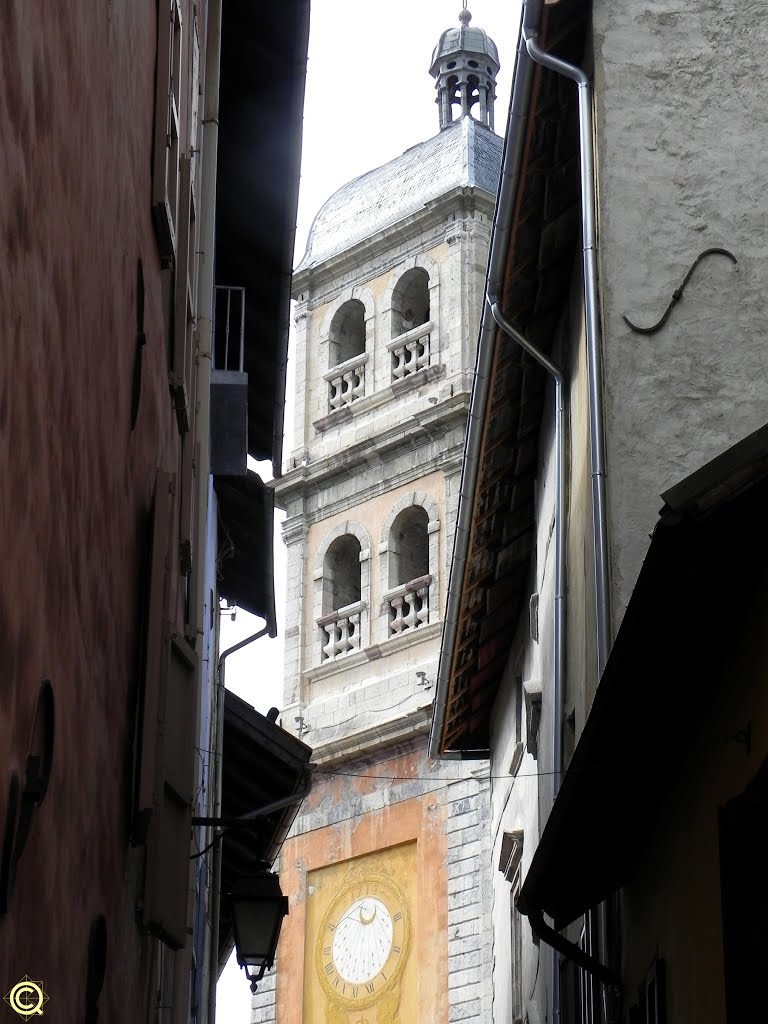 Briançon - Campanile di Notre - Dame by Claudio Quaglia