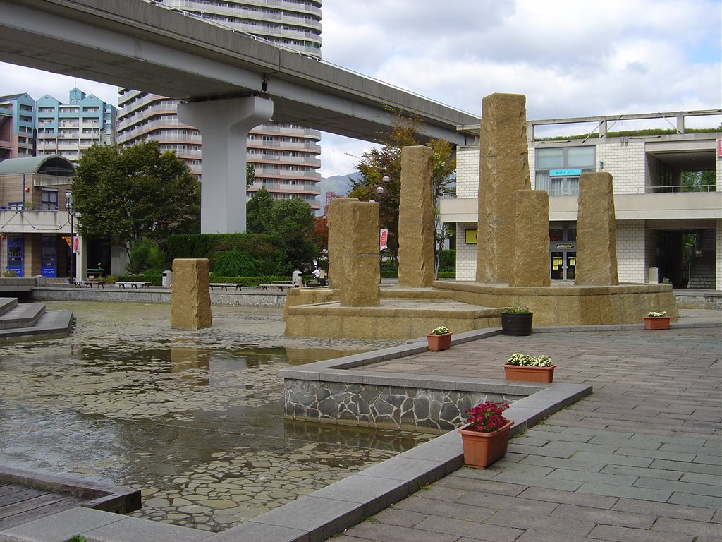 Japan.Kobe.Stone garden by Romario