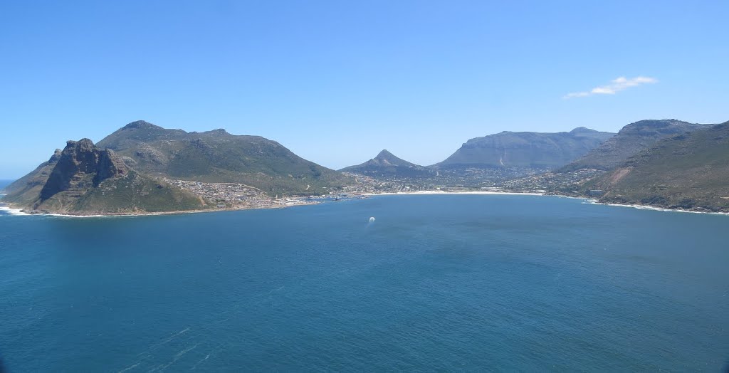 Hout Bay from scenic overlook by Frank Taylor