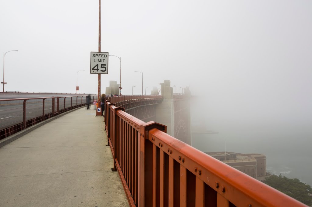 Long Exposure. Fog. Golden Gate Bridge - San Francisco, CA, USA by Sunny Wu