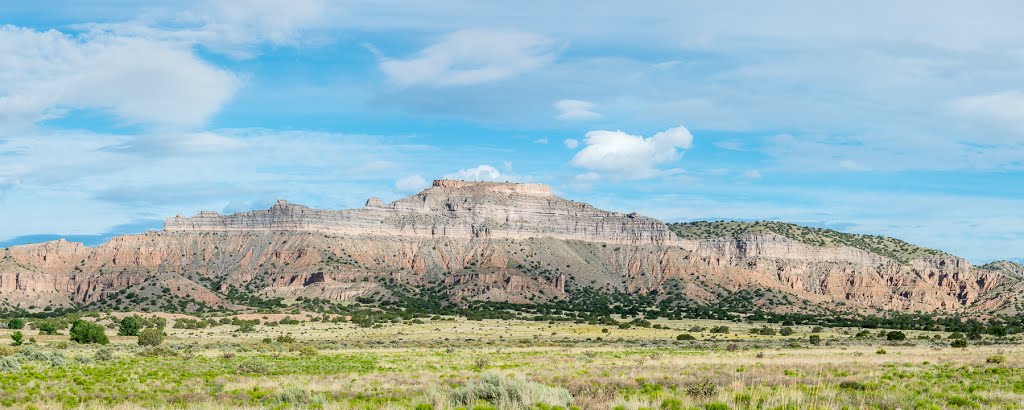 Battleship Mesa, San Ildefonso Pueblo, New Mexico by Kenneth Hanson