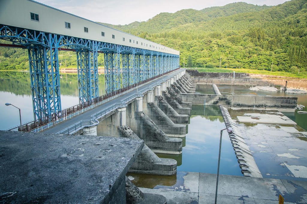 東北電力　揚川ダム　　新潟県阿賀町 by 犬山にゃん太郎