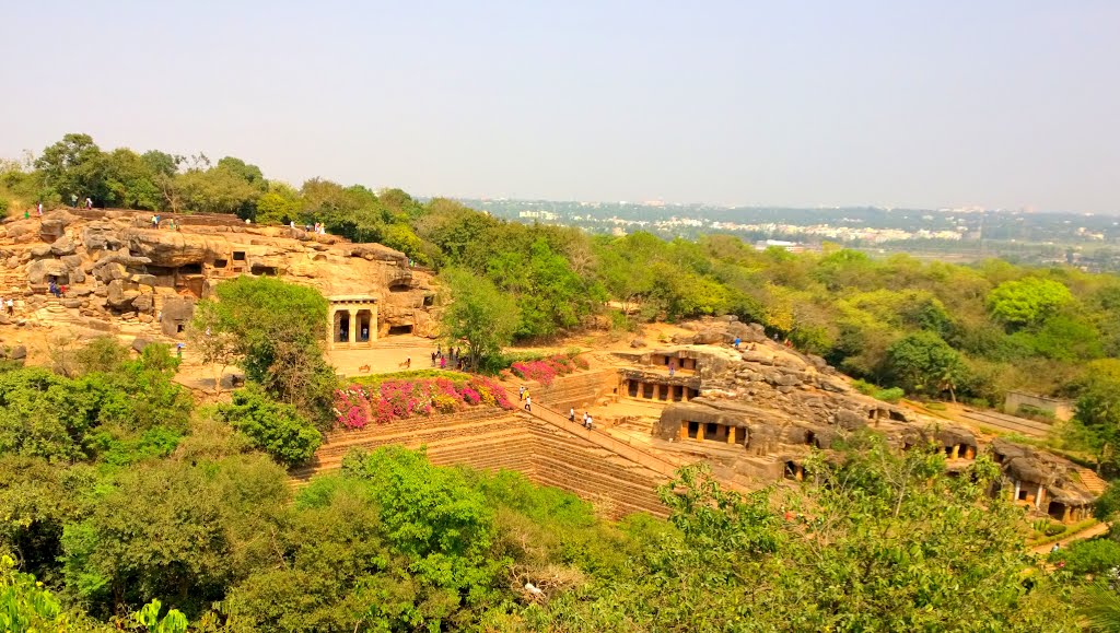 Caves,Khandagiri, Bhubaneshwar, Odisha, India(Zoom for more Details) by Kamalakar Anthati