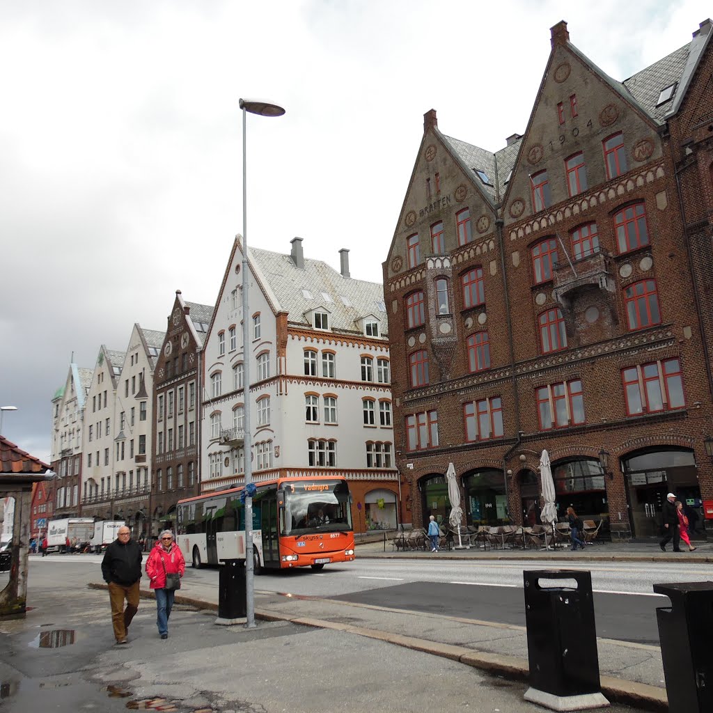 Bergen, Buildings&Streets by Emel Yamanturk