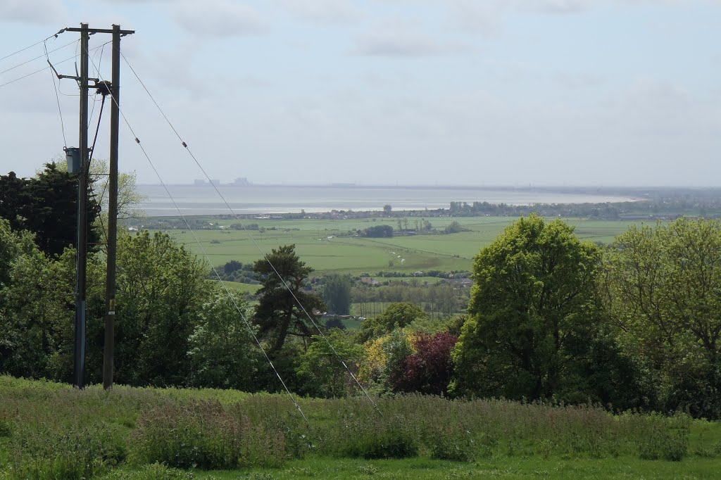 Romney Marsh and Dungeness PS from Lympne by Meic W Caerdydd