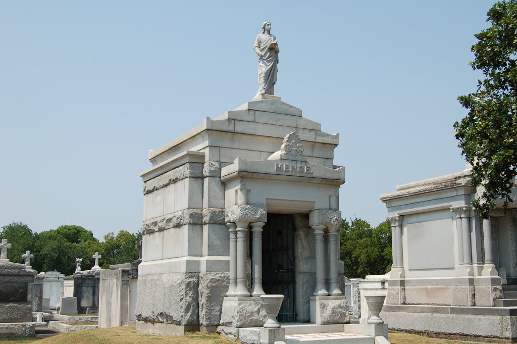 Large Tomb Menge - New Orleans, LA by Paul moline