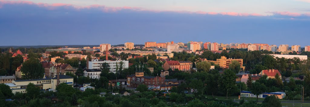 LUBIN, panorama miasta by Grzegorz Przech