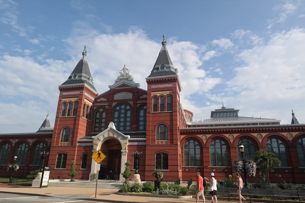 Smithsonian Castle by Paul Byland