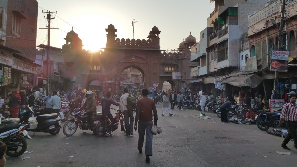 Kote Gate, Bikaner, Rajasthan 334005, India by Sharon Vaturi (Light…