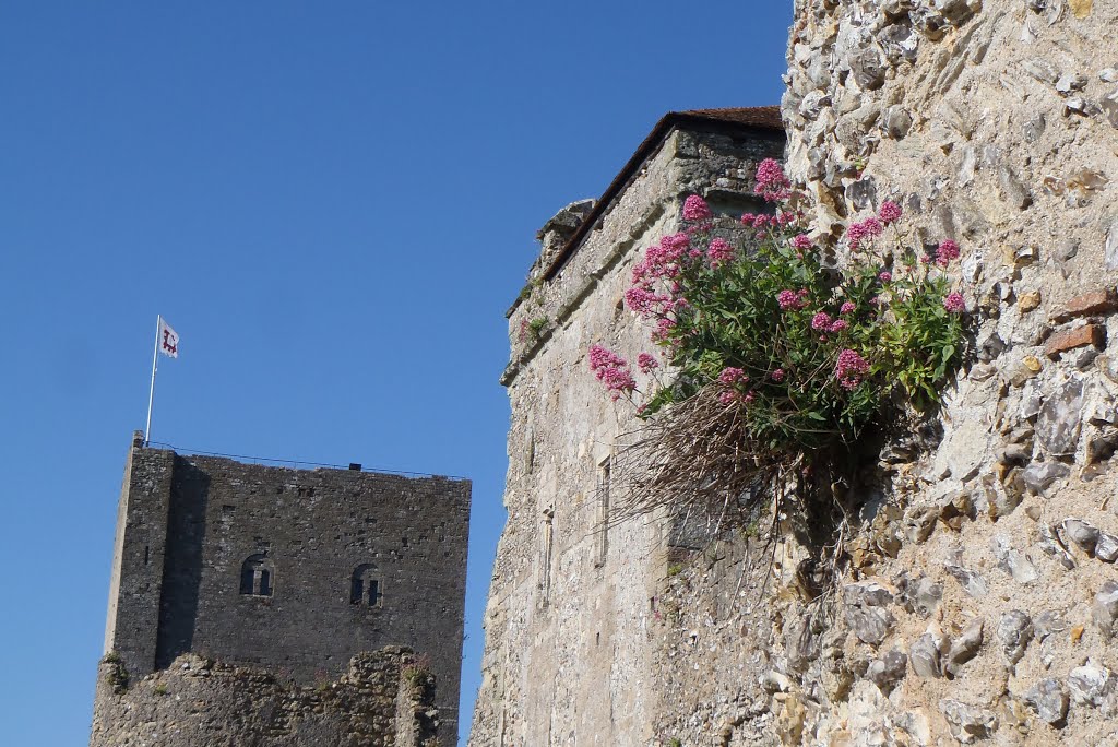 Portchester Roman Fort by Meic W Caerdydd