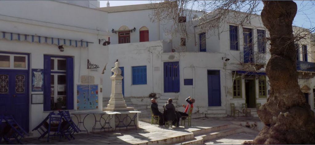 The piaza in February by Aegean Paddlers Athe…