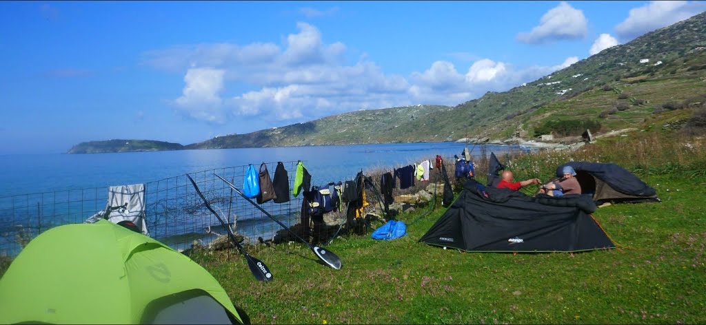 West Andros winter camping by Aegean Paddlers Athe…