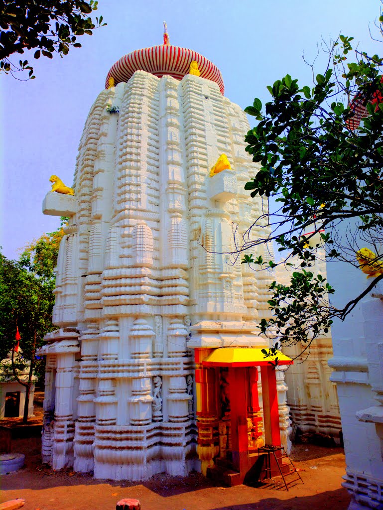 Kedar Gouri Temple Complex,Old Town, Bhubaneshwar, Odisha, India by Kamalakar Anthati