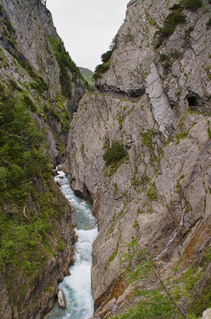 Die Kalsbach-Klamm in Kals am Großglockner by Ralph Glitzner